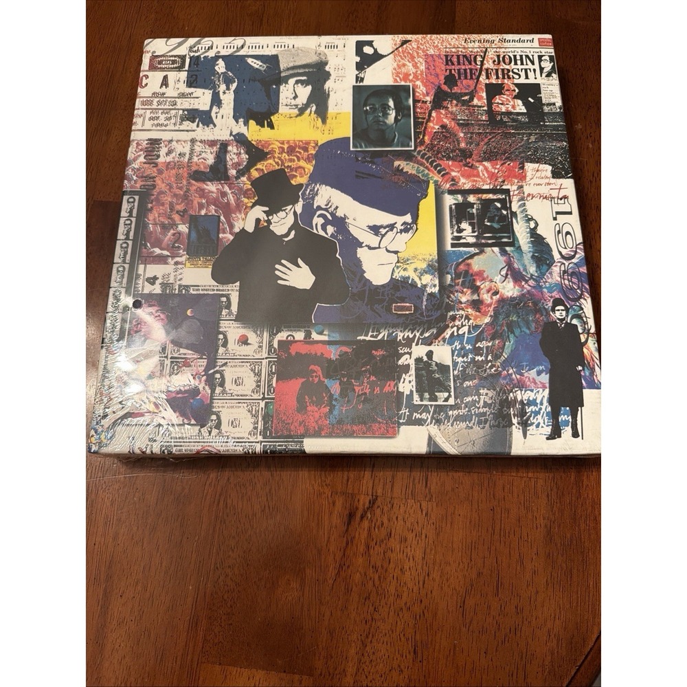 Collectible Elton John 4 Cassette Tape "To Be Continued" Box Set 1990 NEW SEALED